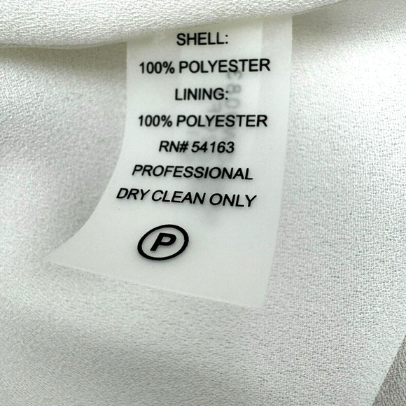 TOMMY HILFIGER Size 16 beige cream floral chiffon lined sleeveless halter dress - Picture 7 of 11